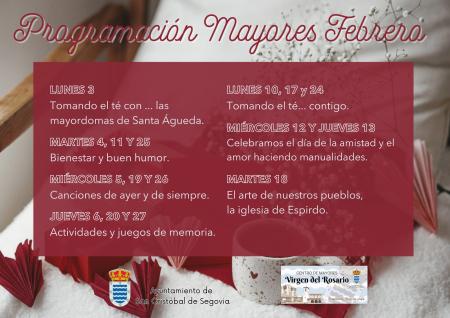 Imagen CENTRO DE MAYORES FEBRERO